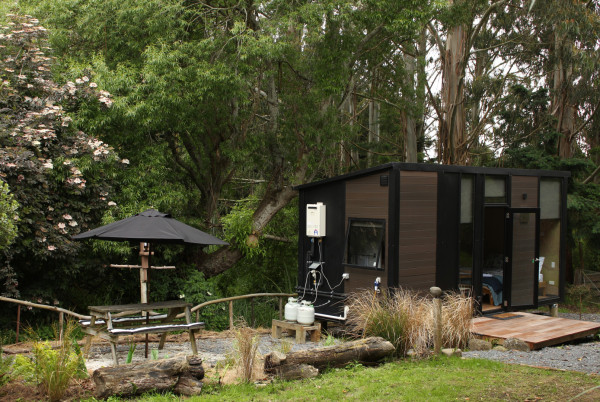 Tiny house and garden