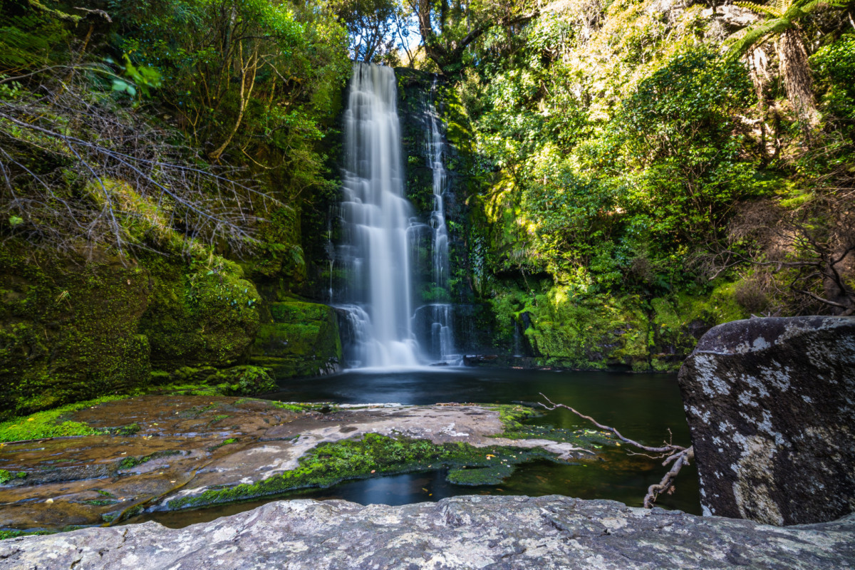 McLean Falls in the Catlins