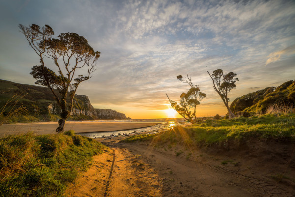 purakaunui bay