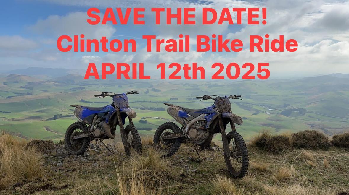 Clinton Trail Ride Save the Date